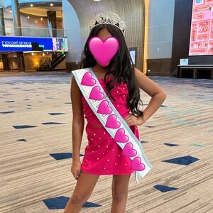 SHEIN Vibrant Bright Pink 🩷 Pearl Set